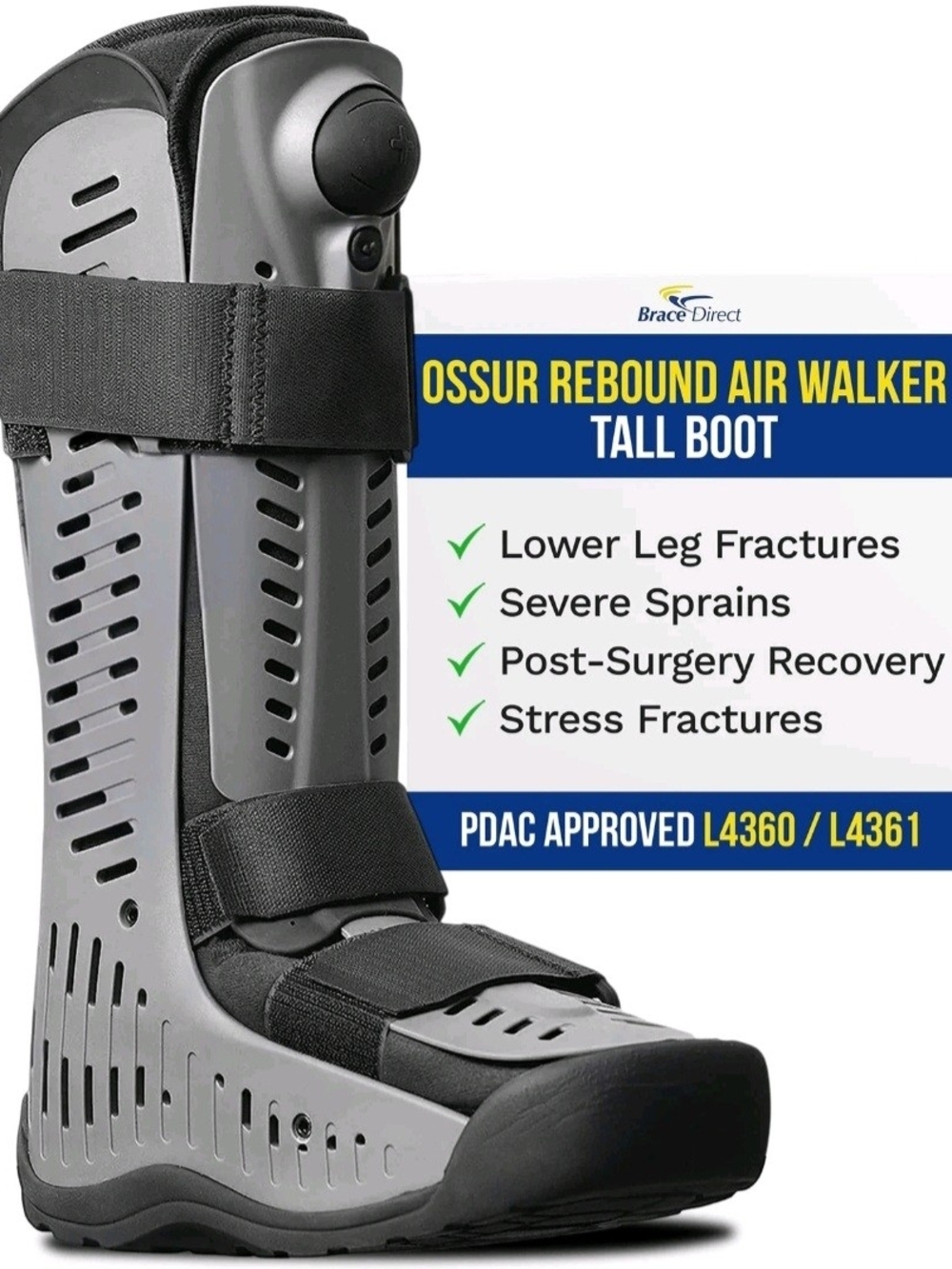 Ossur Rebound Air Walker Tall Boot